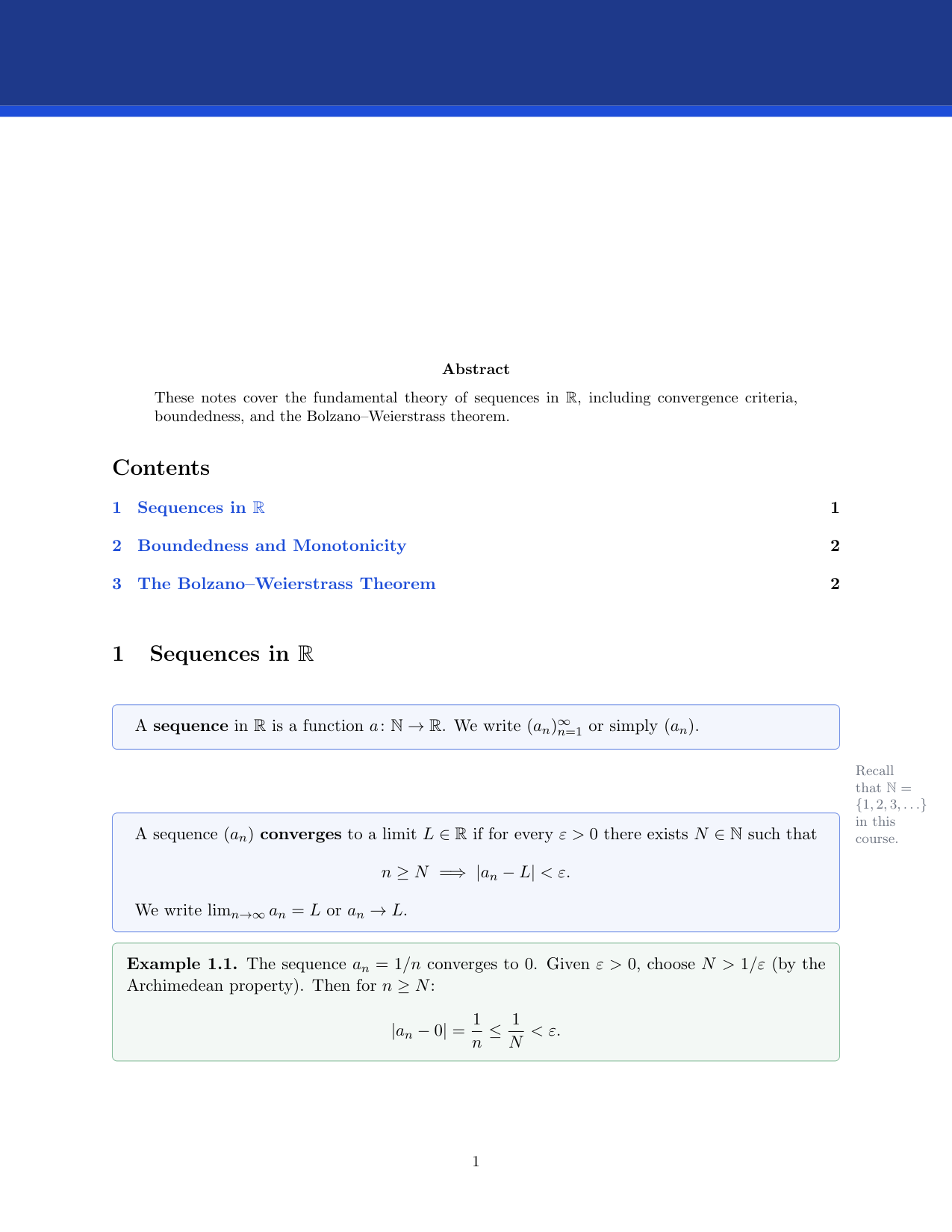 Course Lecture Notes